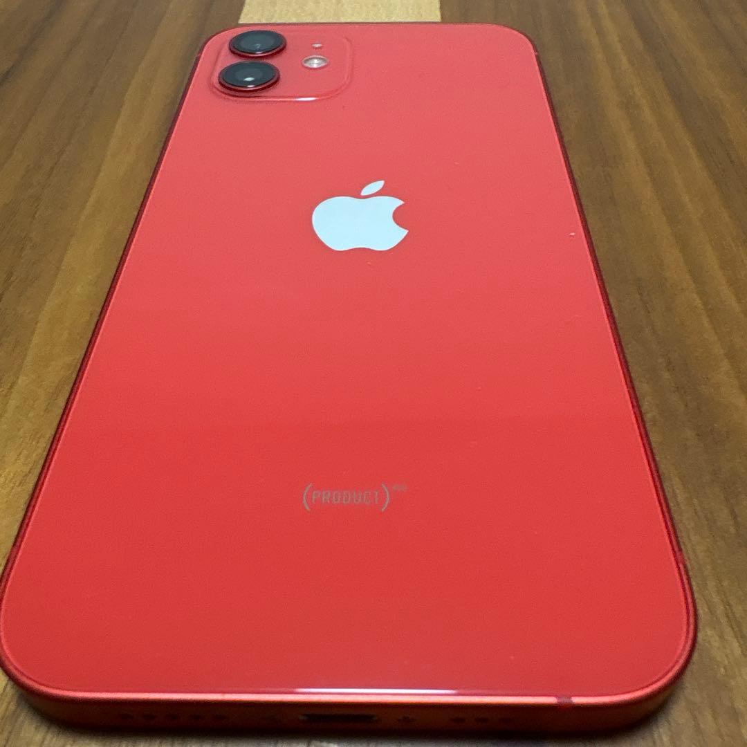 iPhone12 64GB レッド　simフリー