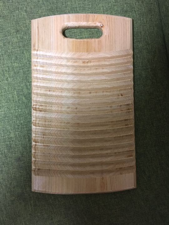 洗濯板　ハンドメイド