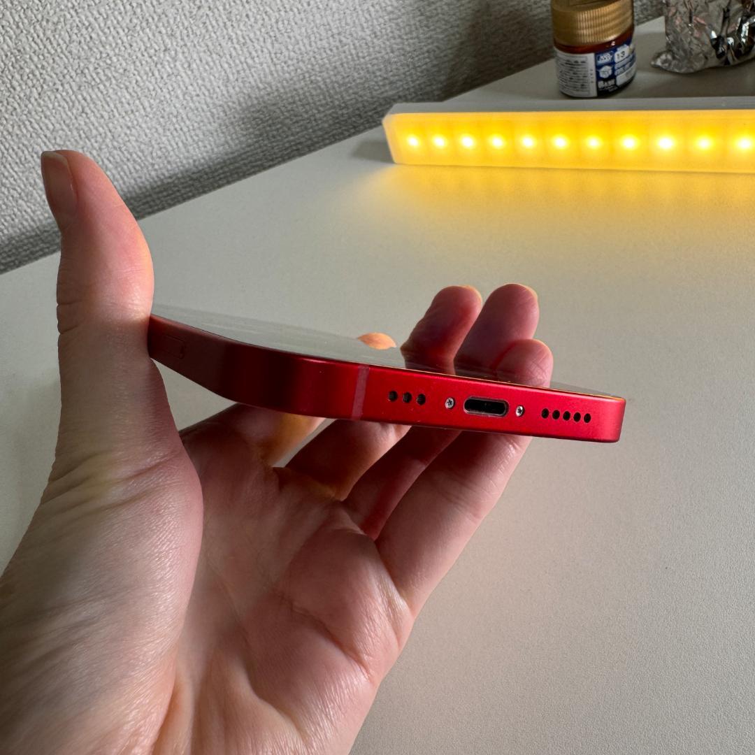 iPhone13 128GB RED SIMフリー バッテリー78%