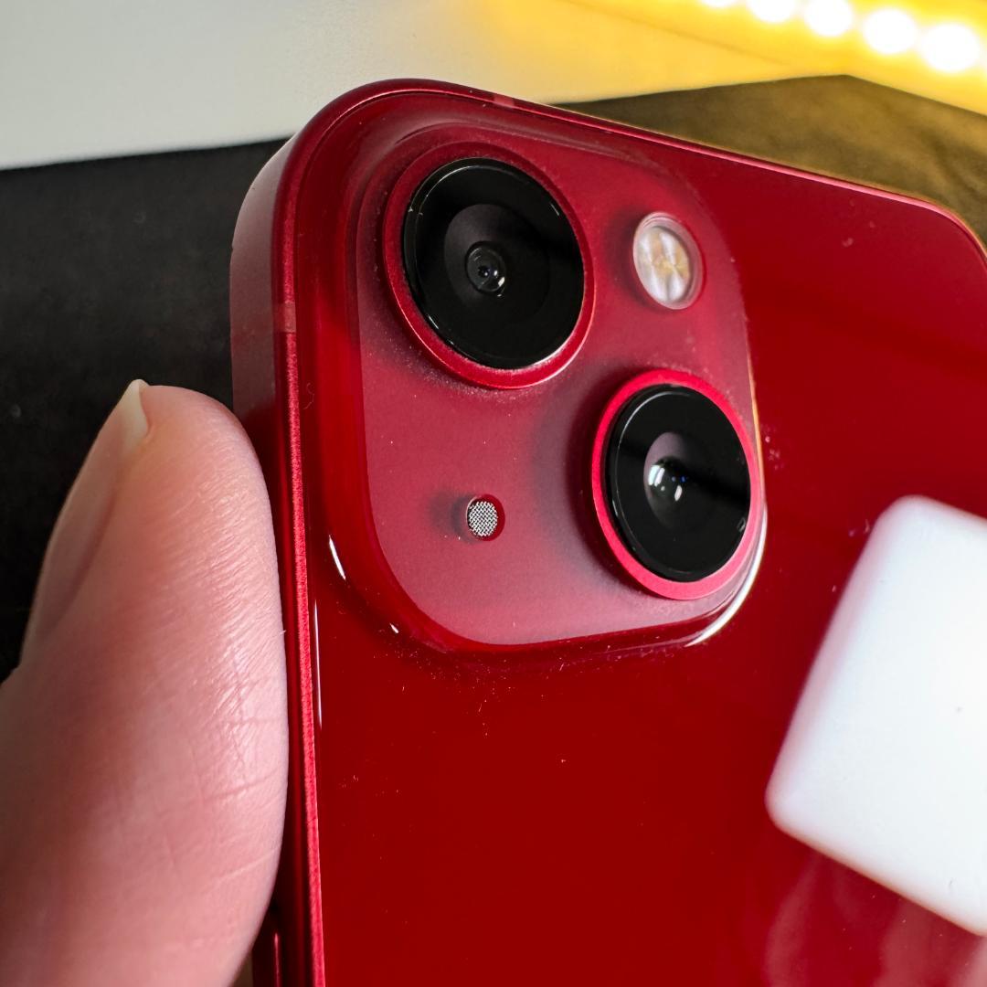 iPhone13 128GB RED SIMフリー バッテリー78%