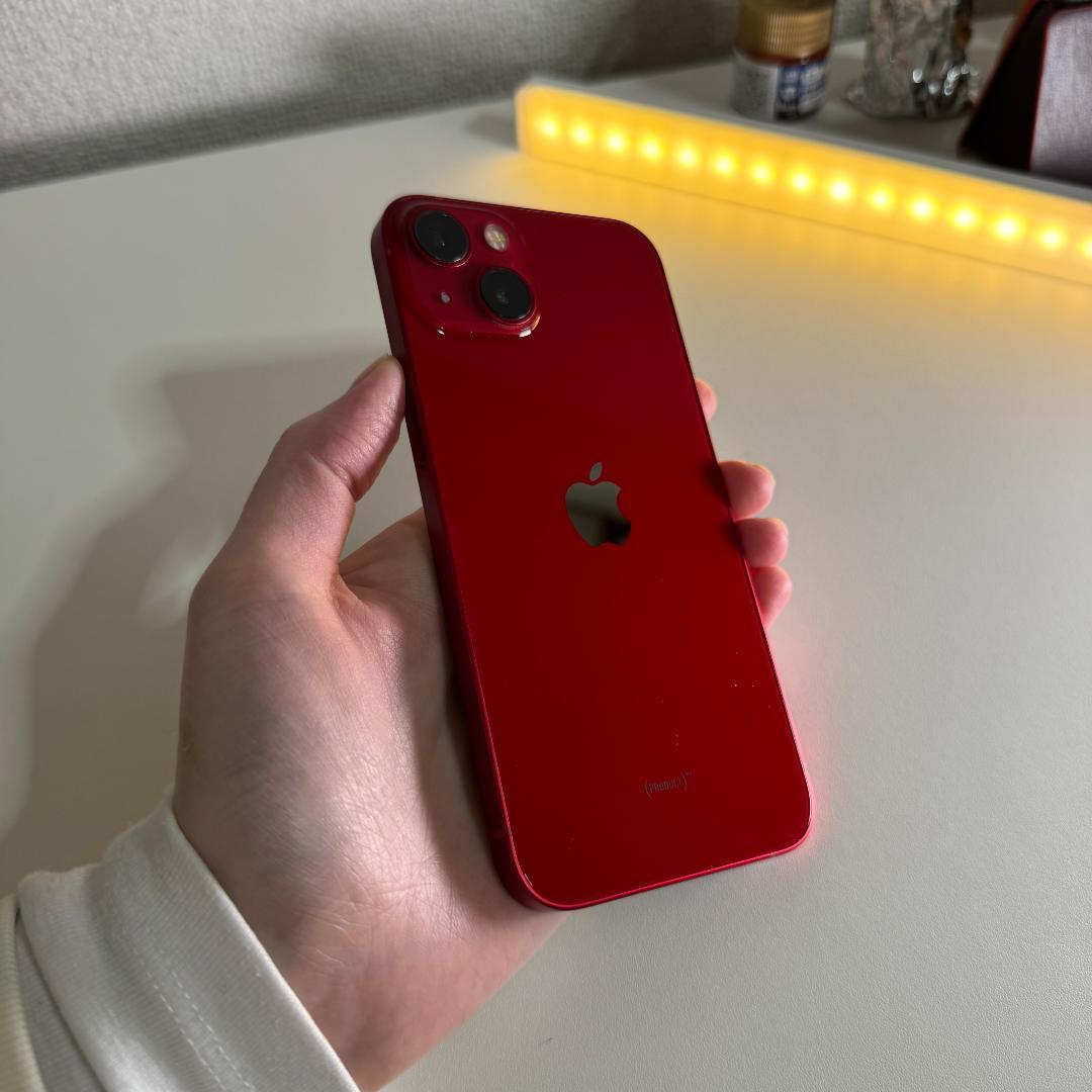 iPhone13 128GB RED SIMフリー バッテリー78%
