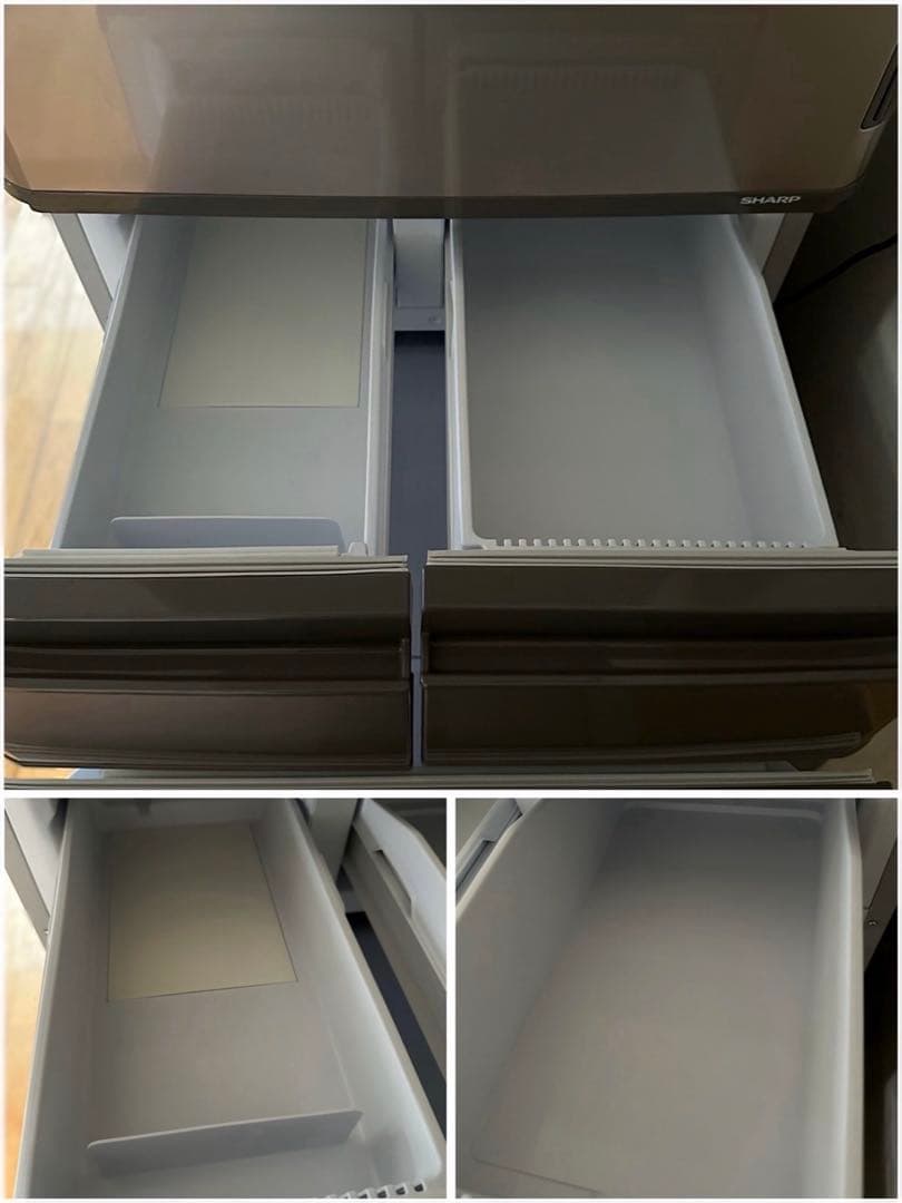 ◼️出品3/31(火)迄◼️＊訳あり＊極美品【SHARP】ノンフロン冷凍冷蔵庫