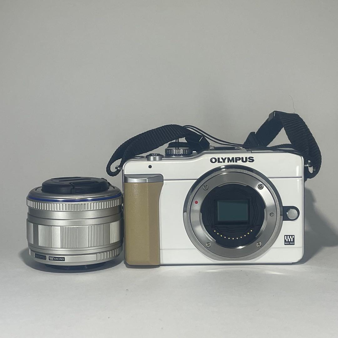OLYMPUS ミラーレス一眼 初心者OK レンズキット 手ぶれ補正エラーあり