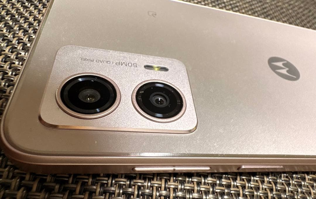 Motorola　motog53y5G SIMフリー　ペールピンク　箱無し
