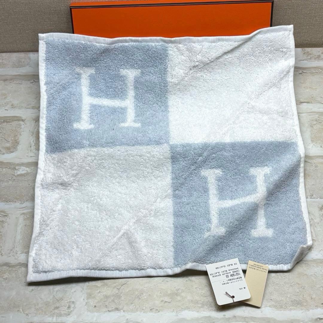 新品　エルメス カレタオル アヴァロン HERMES ハンドタオル