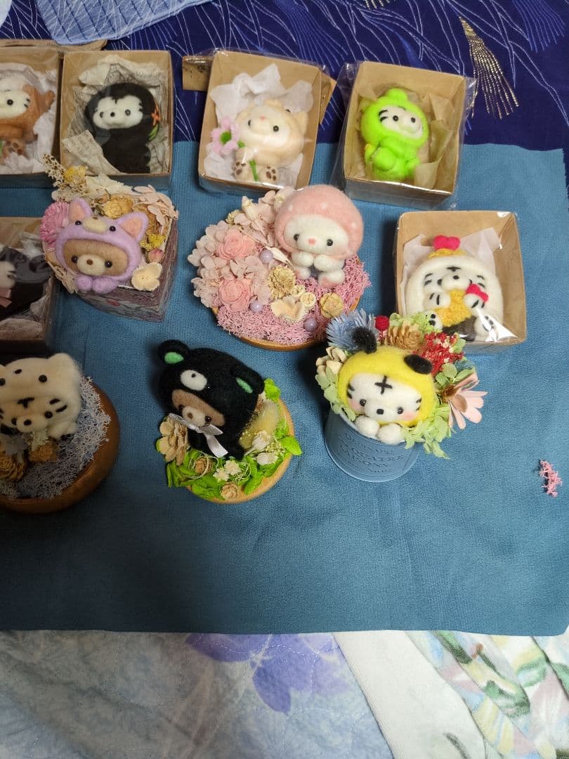 花恋様　羊毛フェルト作品　まとめ売り