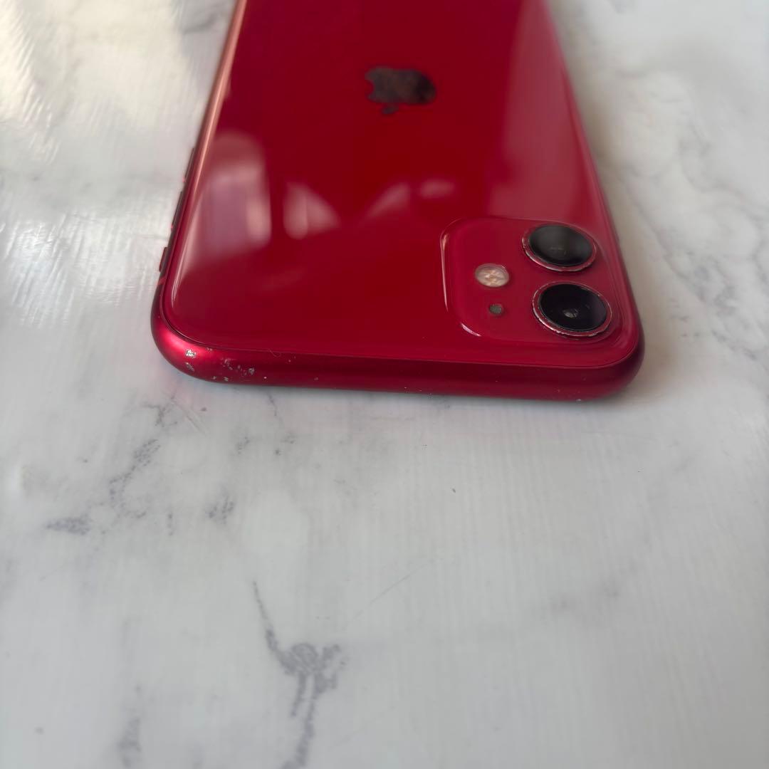 【中古】iPhone11 PRODUCT RED
