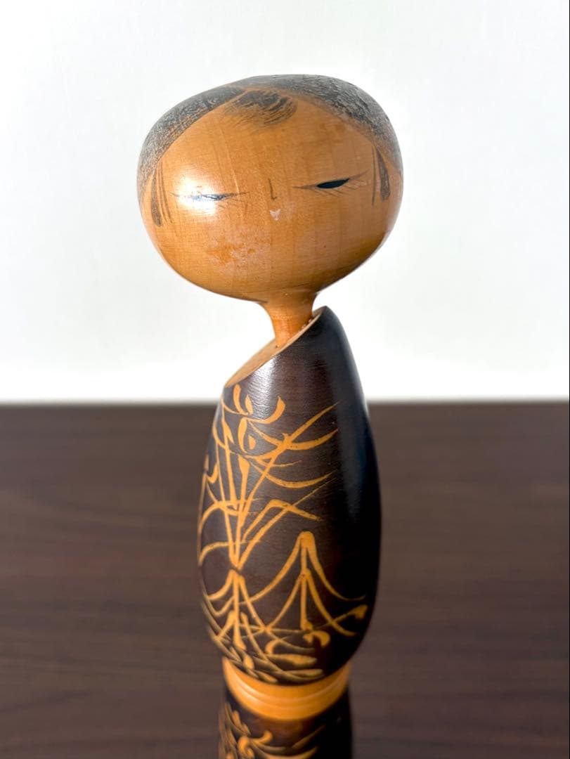 佐藤 翠崕 Suigai 創作 こけし kokeshi 人形 レトロ 美人
