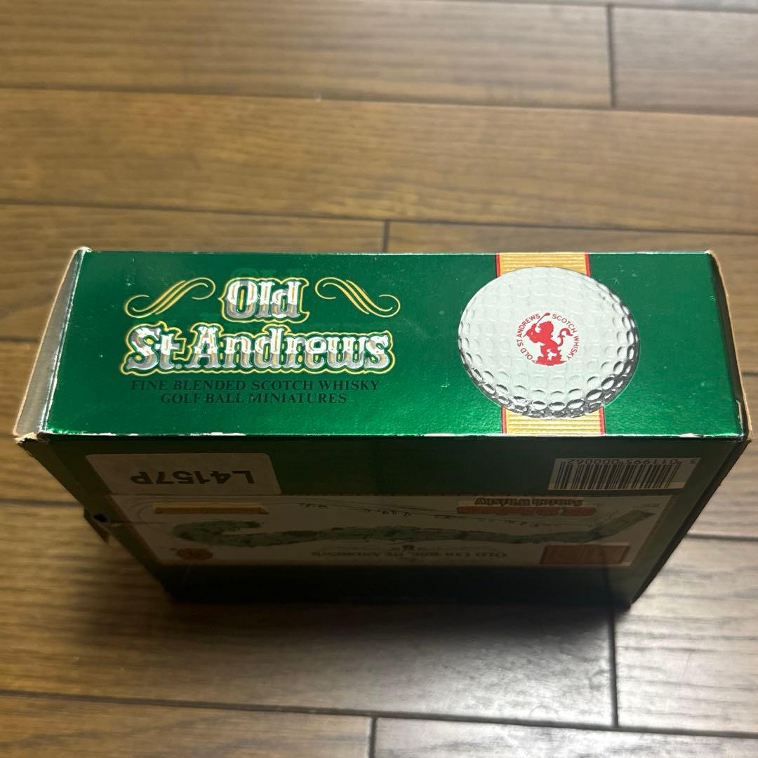 Fine Bleded Scotch whiskeyゴルフボール型陶器6個セット