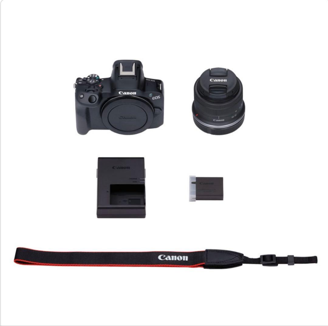 【新品・未使用】EOS R50 RF-S18-45 IS STM レンズキット
