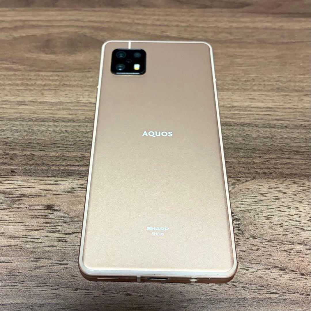 AQUOS sense6 SHG05 64GB SIMフリー ライトカッパー