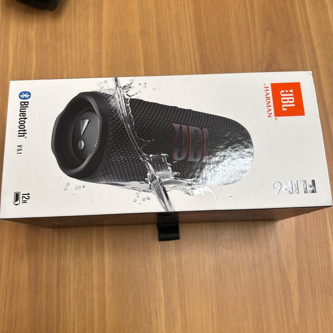 JBL FLIP6 Bluetoothスピーカー ブラック 本体＋箱