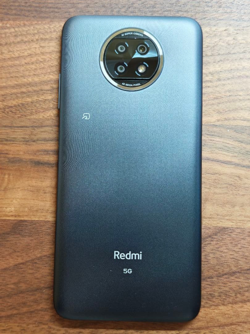 【極美品】Xiaomi Redmi Note 9T 5G 128GB ブラック