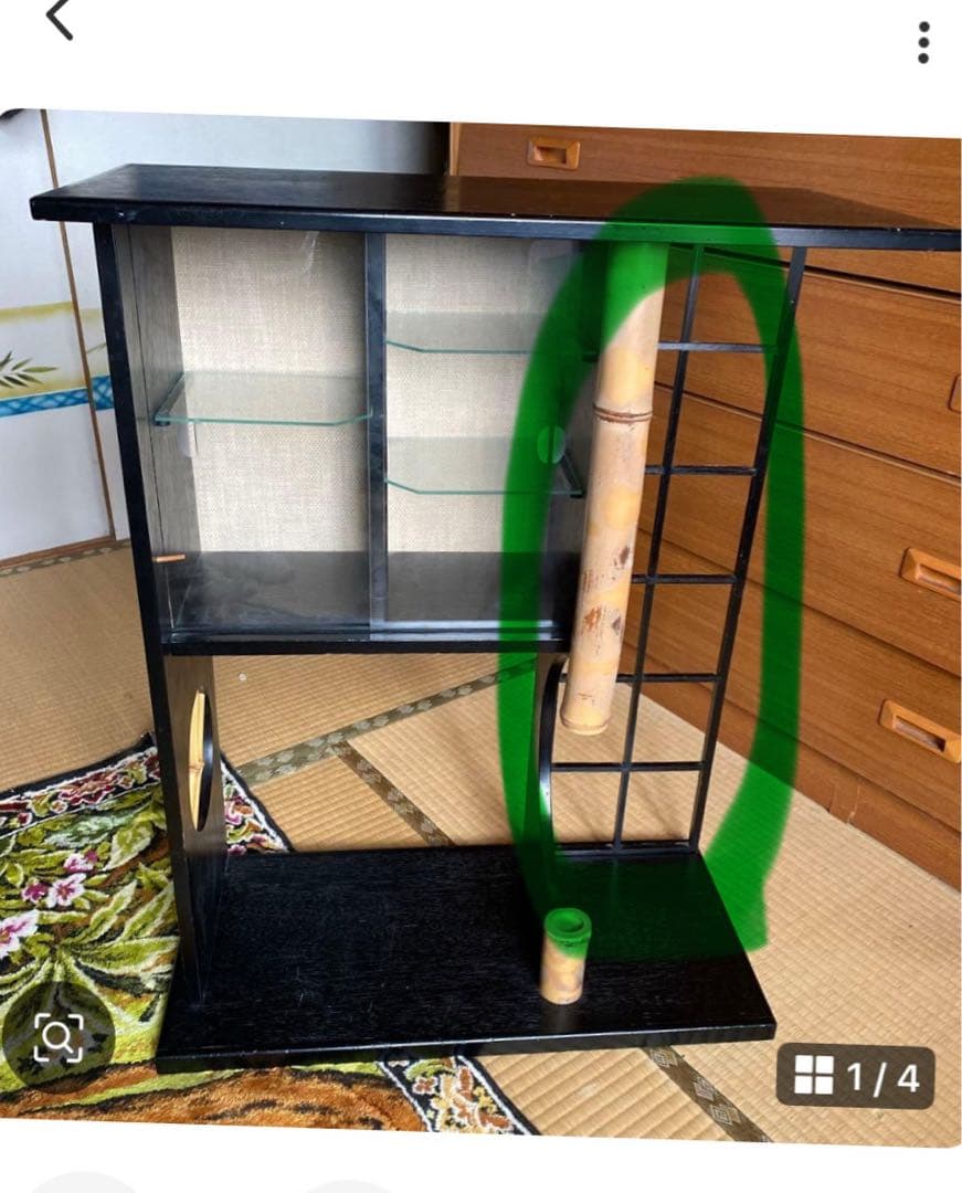 ★ 茶道具棚 茶棚 飾り棚 茶道 和家具　台子茶棚