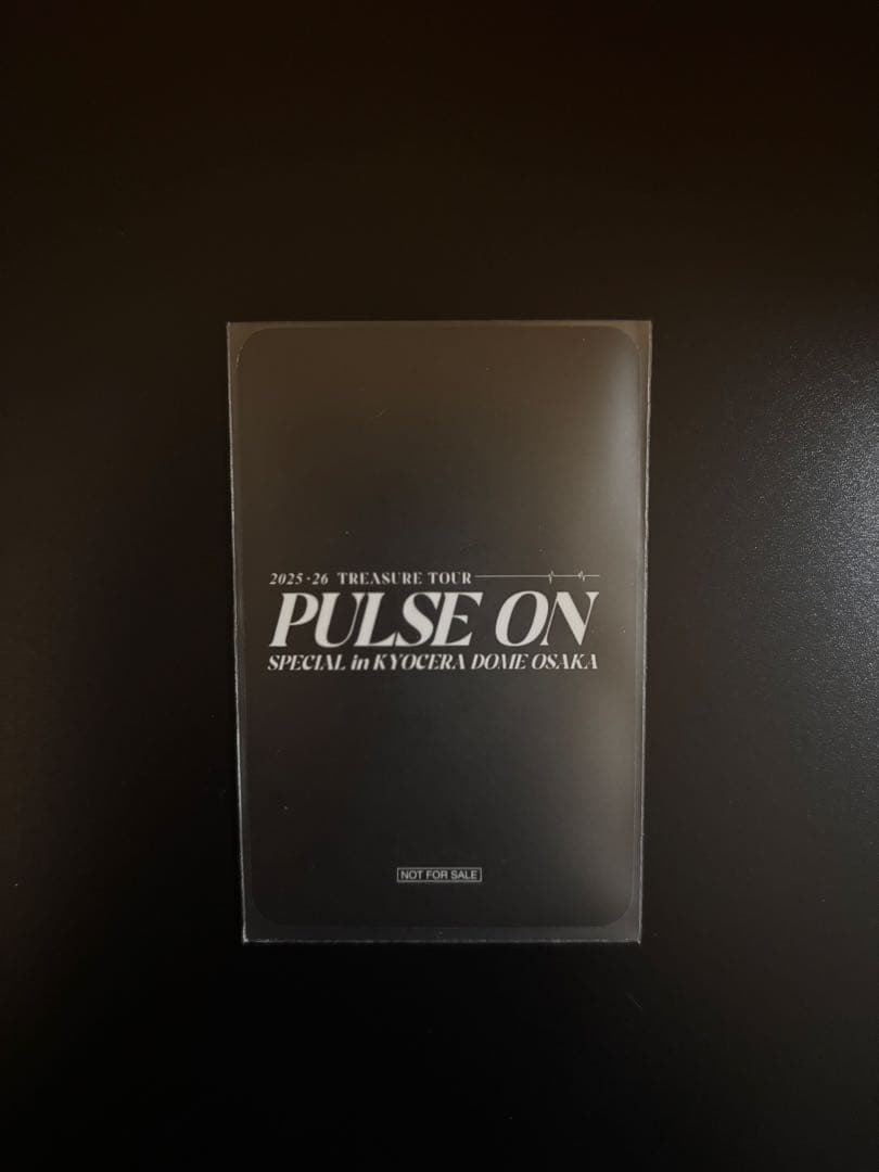 TREASURE PULSE ON 京セラ C賞 ヒョンソク トレカ