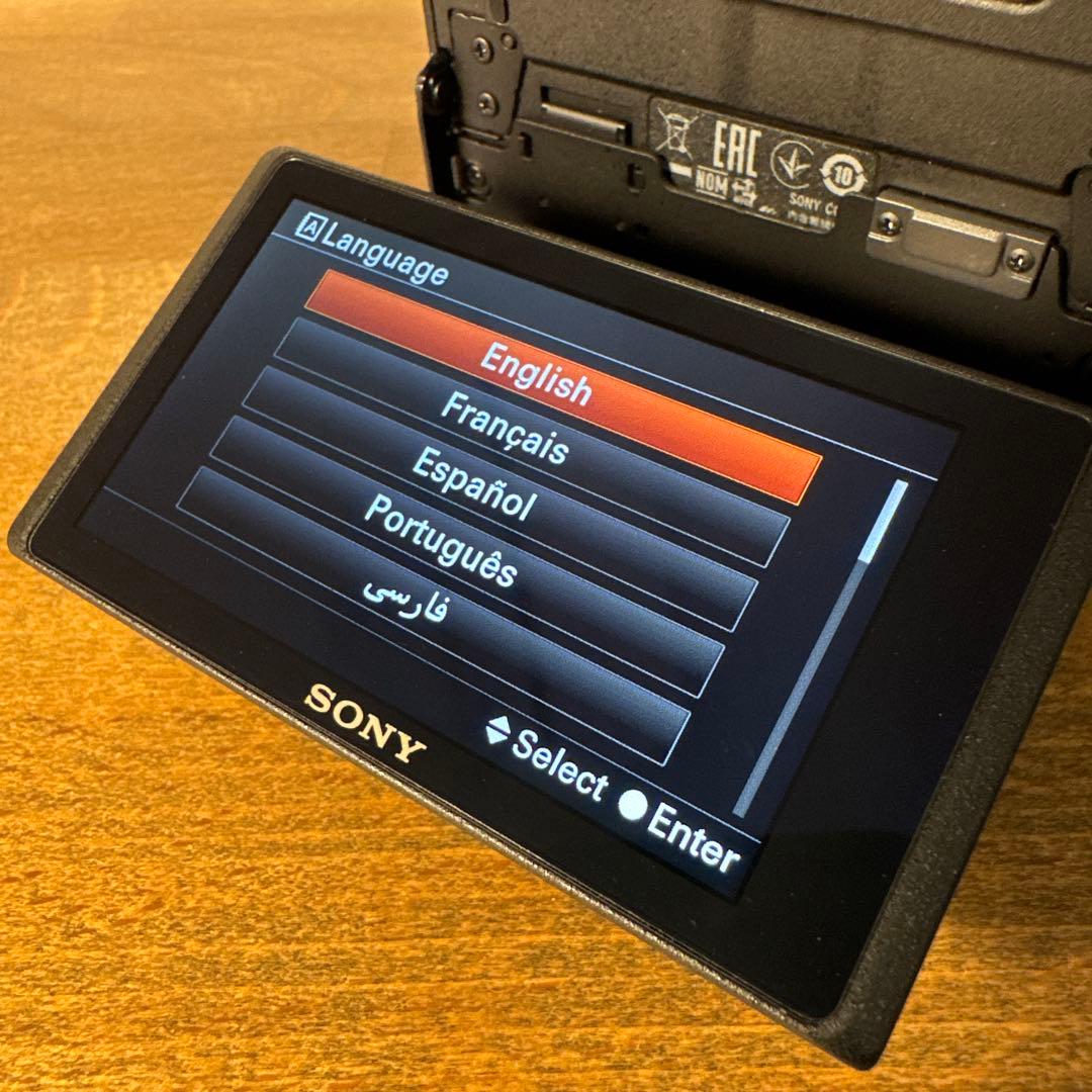 SONY α6600 ボディ海外版 SmallRigコールドシューアダプター付き