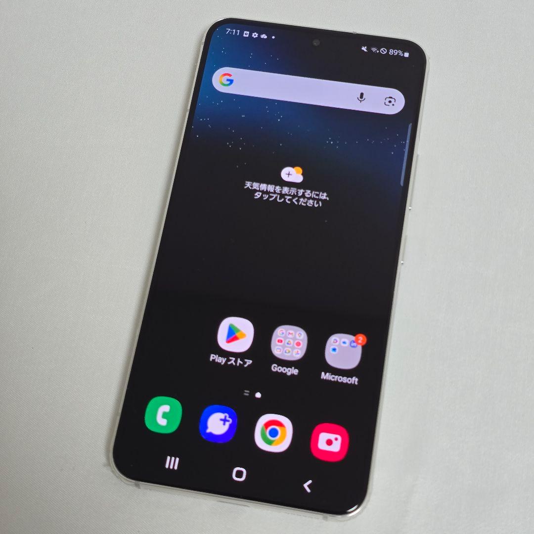 【新品同様】Galaxy S22【電池も新品】SIMフリー 判定○ au版国内版