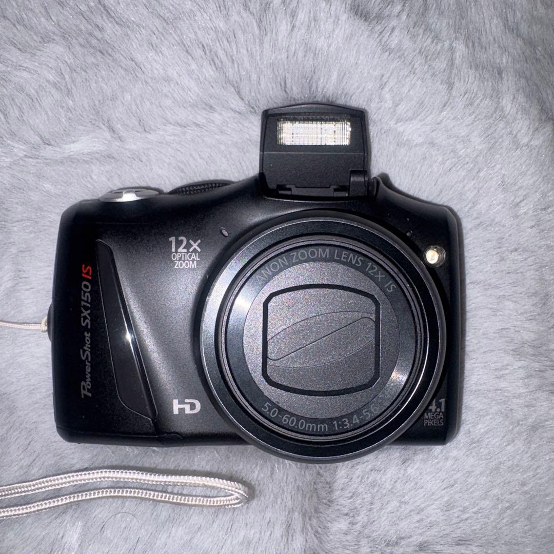 【美品】Canon PowerShot SX150 IS ブラック 動作確認済み