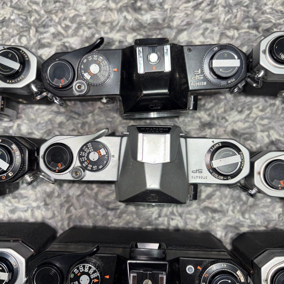 PENTAX SP フィルムカメラ ジャンク 12台 処分価格 ① 早い者勝ち