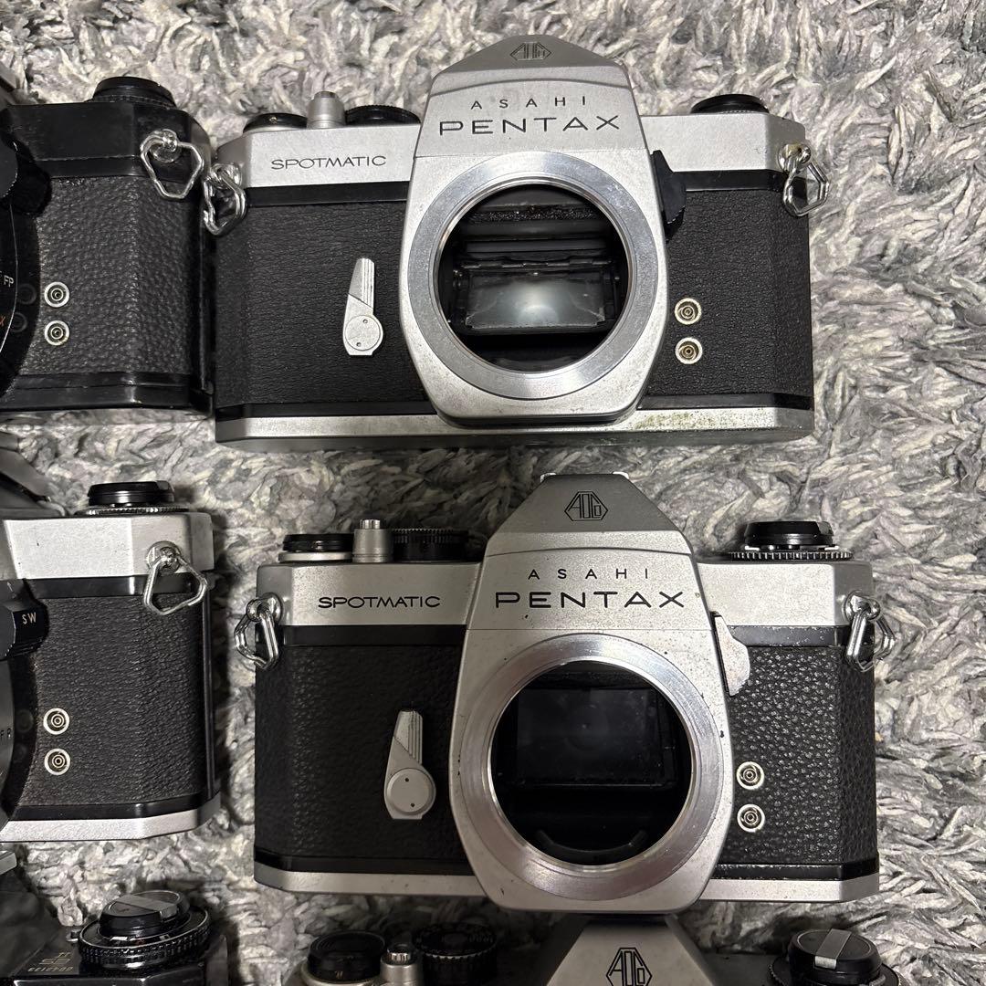 PENTAX SP フィルムカメラ ジャンク 12台 処分価格 ① 早い者勝ち