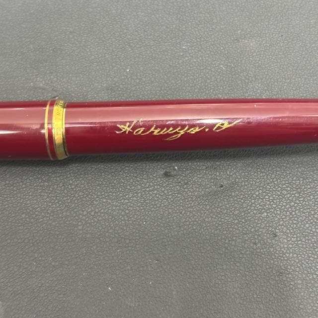 MONT BLANC　モンブラン　バーガンディ 万年筆 ペン先585　ネーム入り