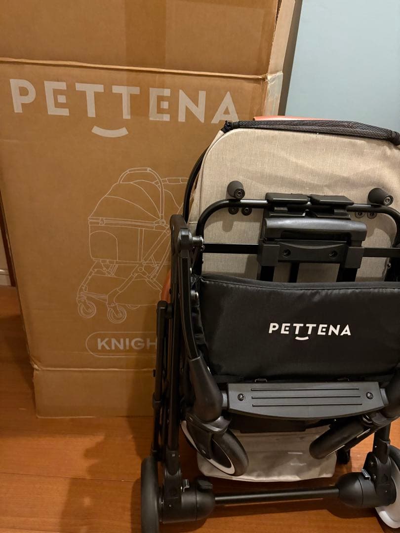 【週末限定価格】pettena Night ペテナペットカート犬用カート分離式