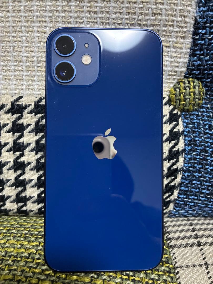 【香港版】Apple iPhone 12 mini ブルー Gibsonケース