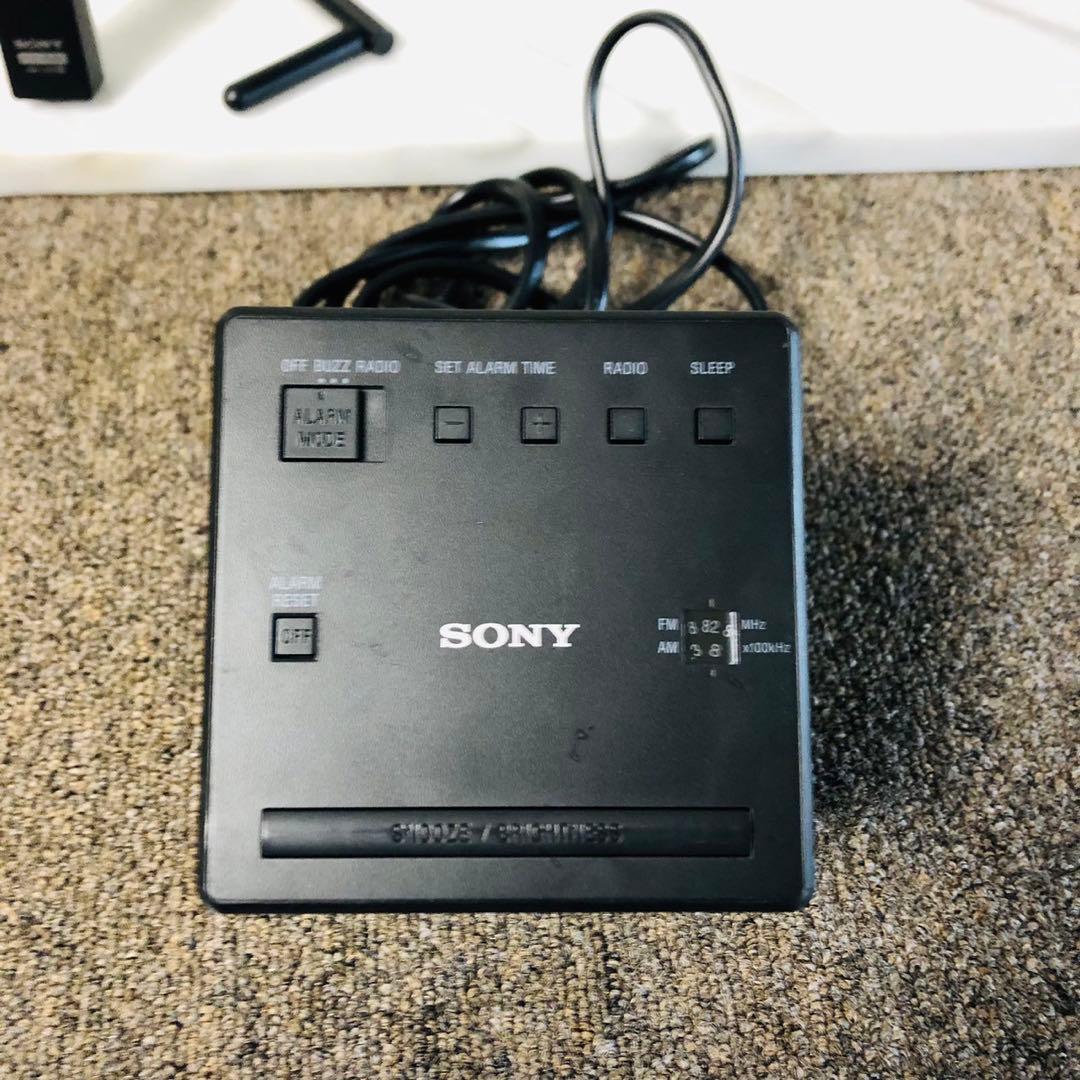 H67早い者勝ち✨SONY ワイヤレススピーカー FM AMクロックラジオ