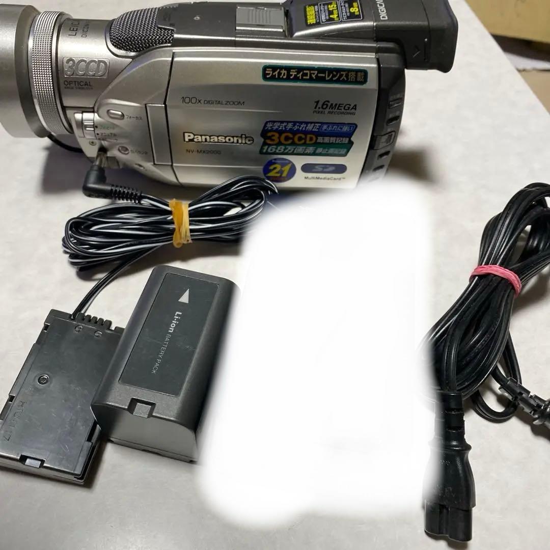 Panasonic miniDVビデオカメラ NV- MX2000 ⑥