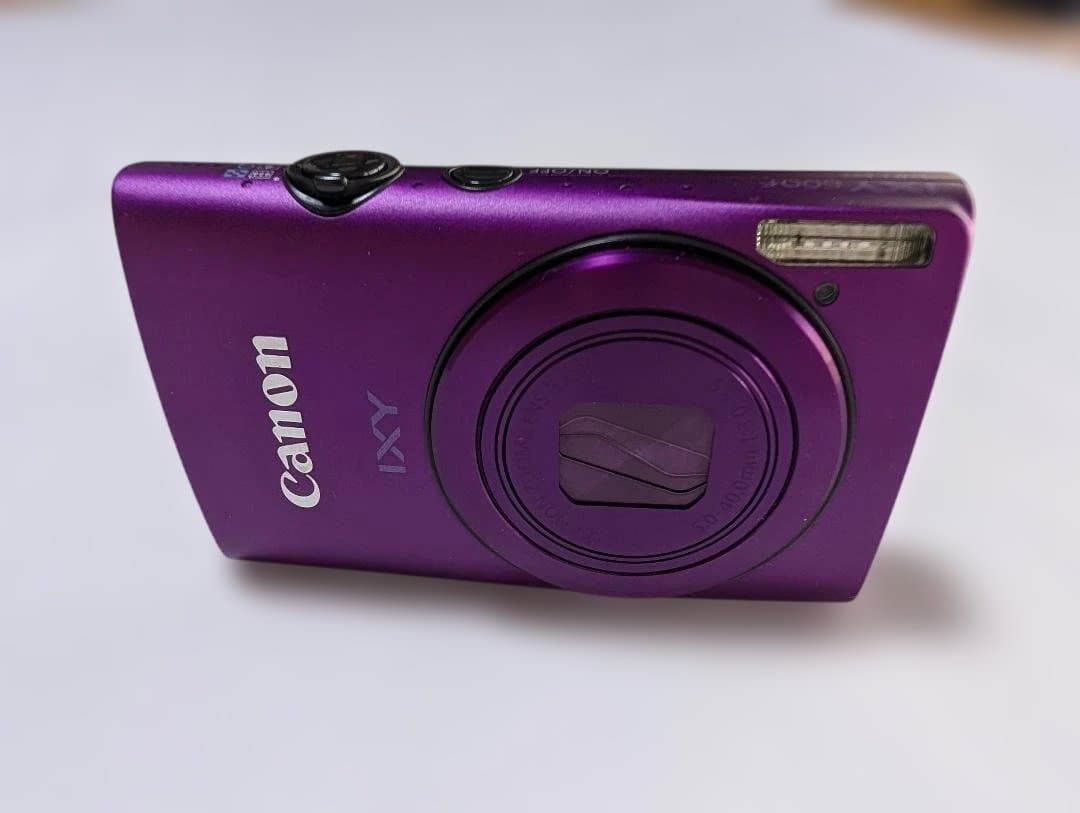 Canon IXY 600F パープル 完品 動作確認済み 元箱付 フルセット