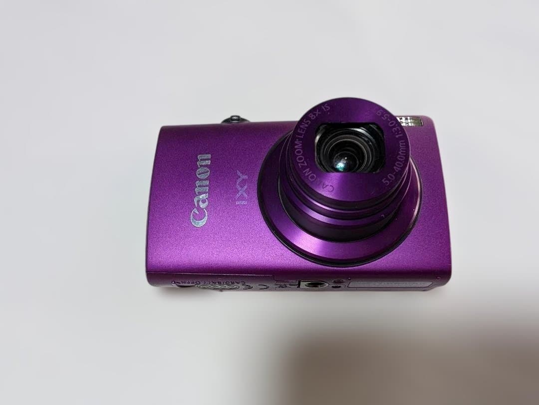 Canon IXY 600F パープル 完品 動作確認済み 元箱付 フルセット