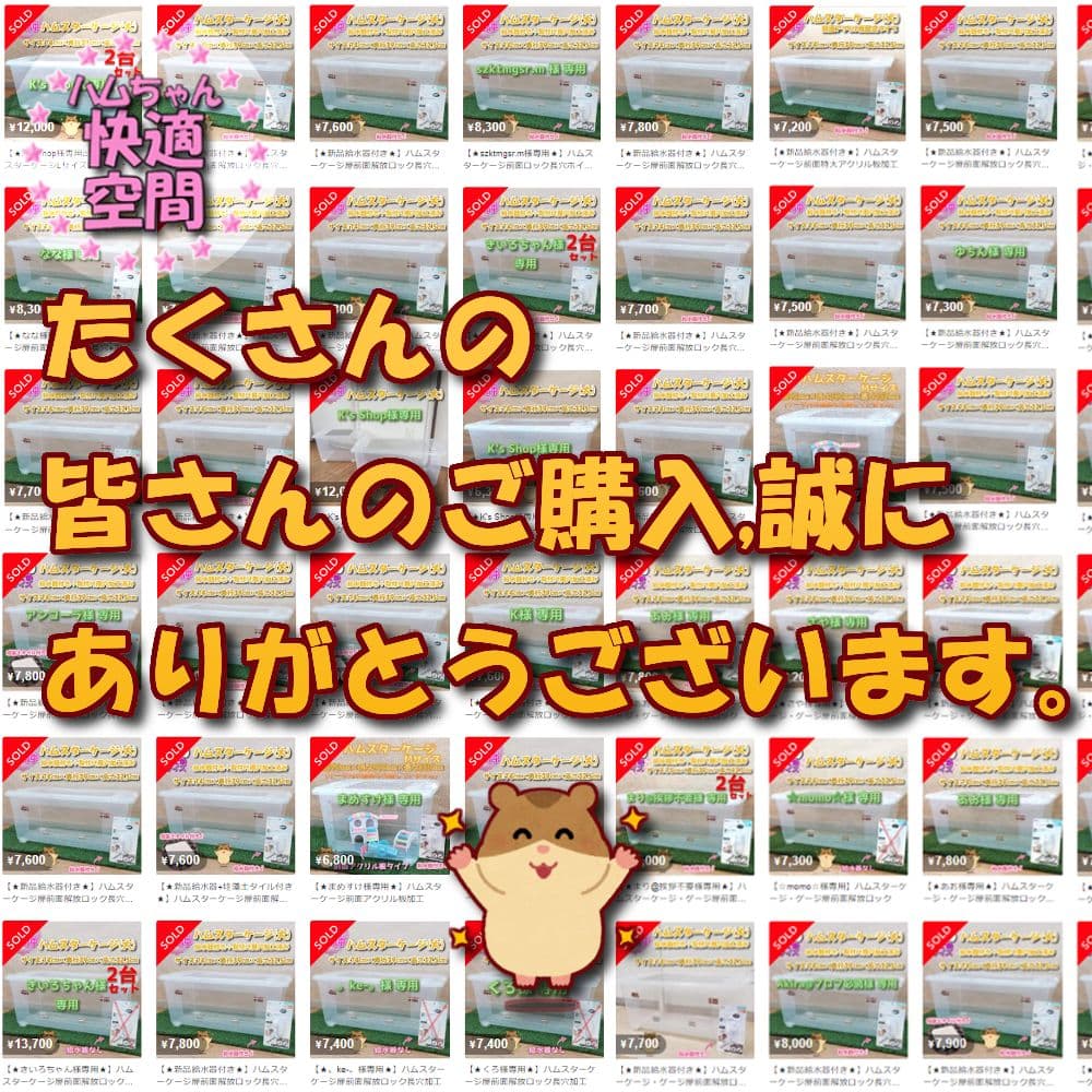 【★う★】新品 大サイズ ハムスターケージ ハウス 快適 飼育