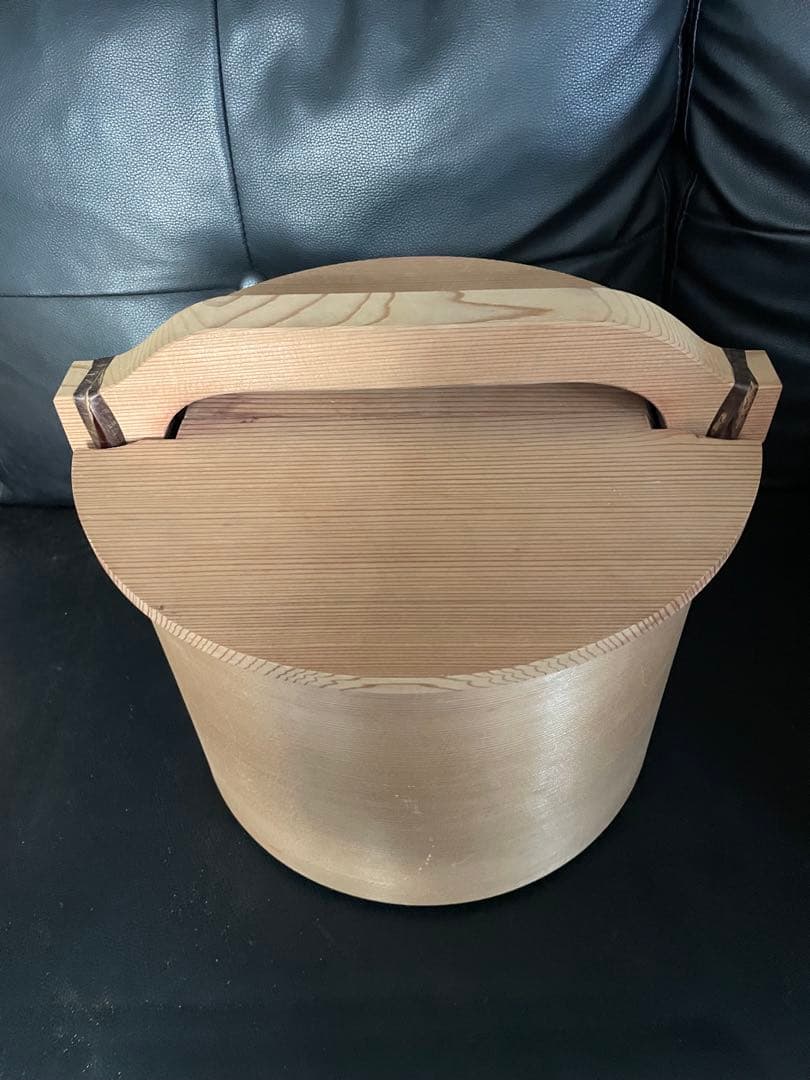 茶道　湯桶　茶道具 共箱