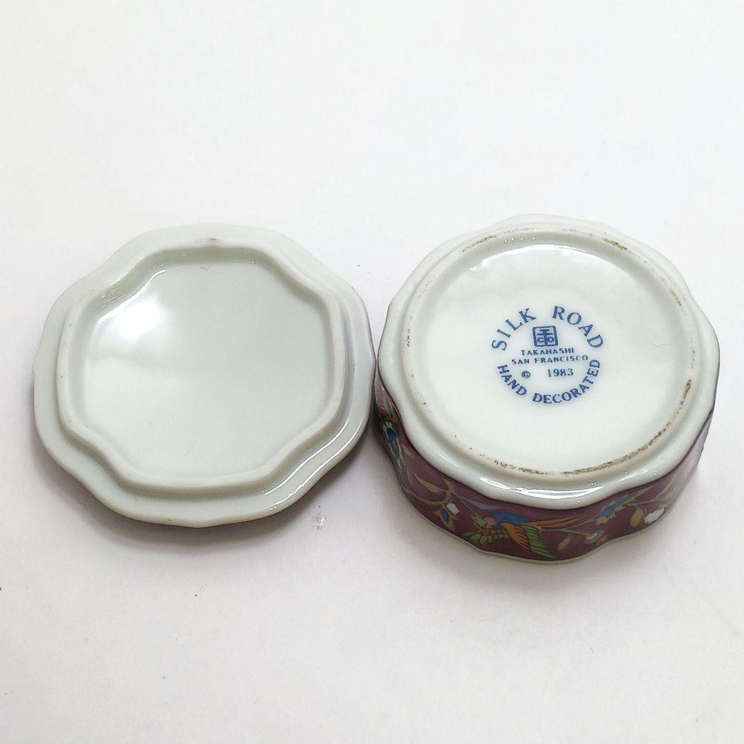 Y3032-3 茶道具 香合 蓋物 5点セット ロイヤルコペンハーゲン他　#4