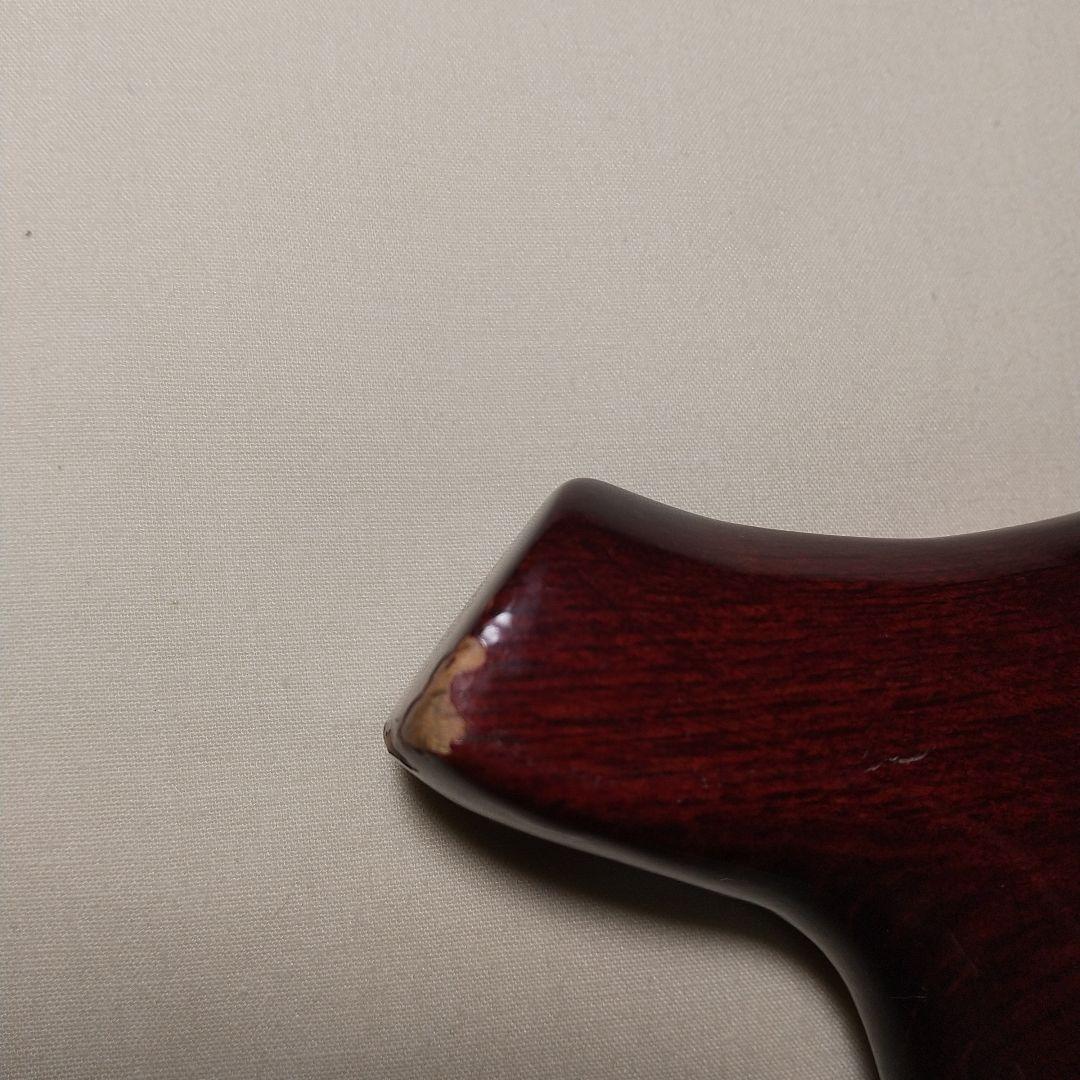 杖 ステッキ 木製ステッキ 茶色 茶系 ブラウン 介護用杖 昭和レトロ