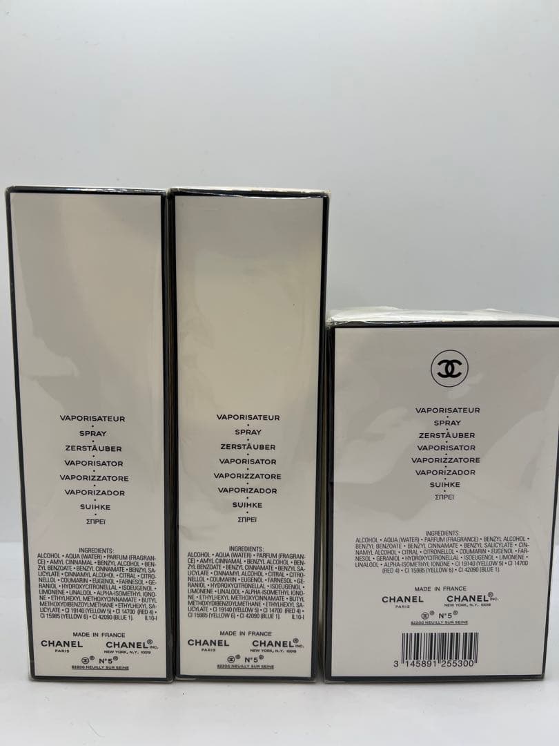 NO.5 パルファム ヴァポリザター オードパルファム トワレ 100ml 新品
