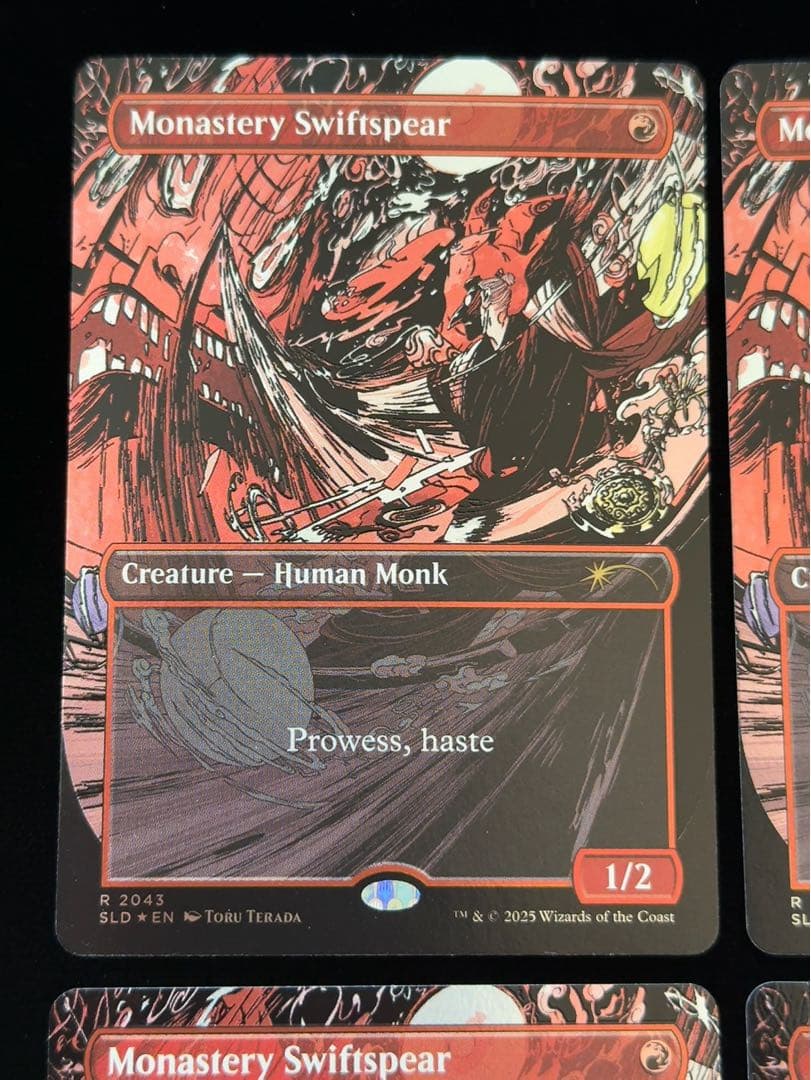 【レイズドfoil】僧院の速槍、損魂魔道士　英語　各4枚セット