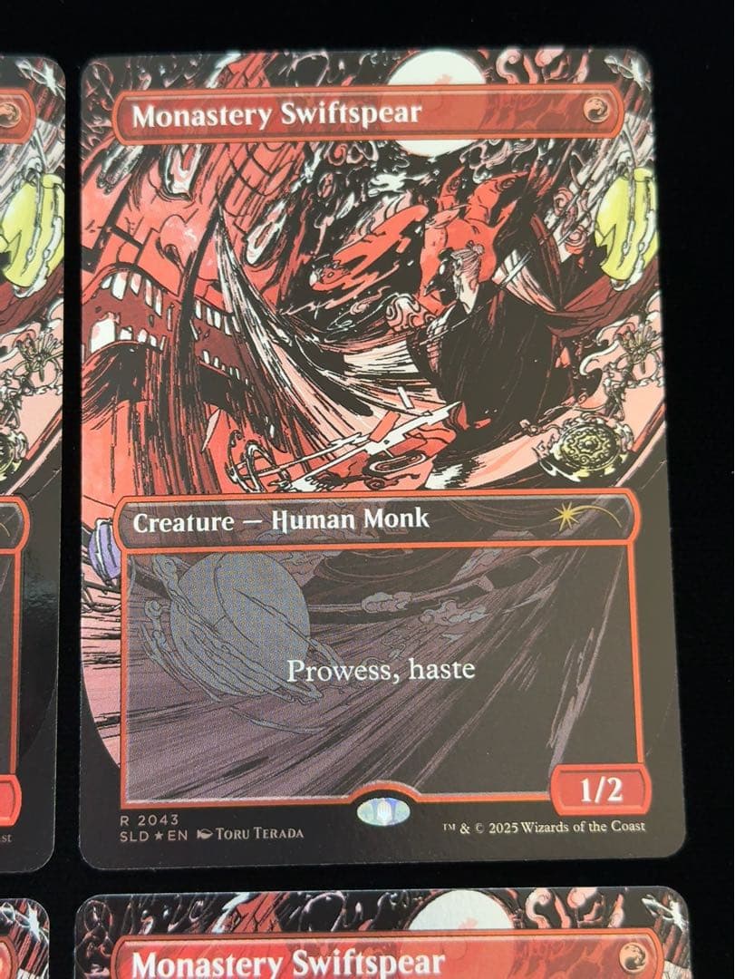 【レイズドfoil】僧院の速槍、損魂魔道士　英語　各4枚セット