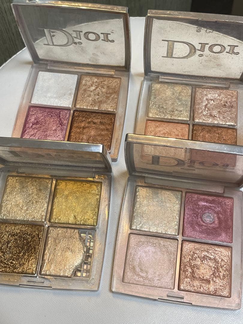 み*ー様 ディオール Dior バックステージフェイスグロウパレット　4個セット