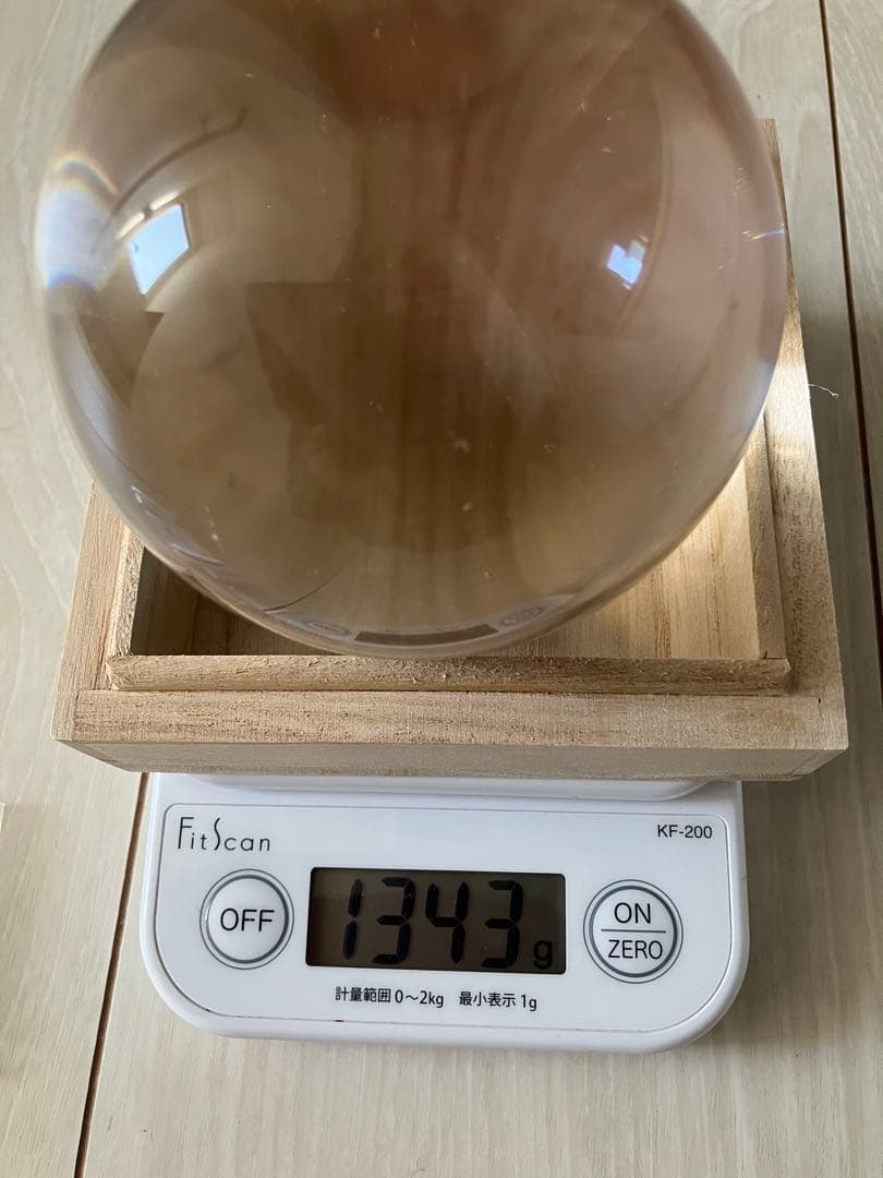 ソーティング付き 天然水晶玉 ロッククリスタル 天然クォーツ 概ね10cm 大玉