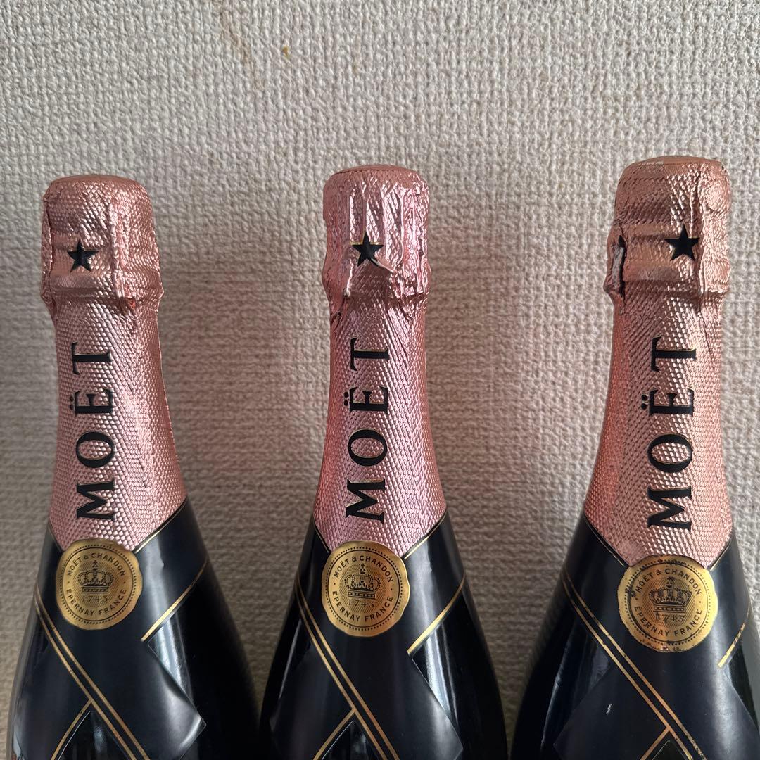 MOET モエエシャンドンロゼ シャンパン 750ml モエシャンドン 3本