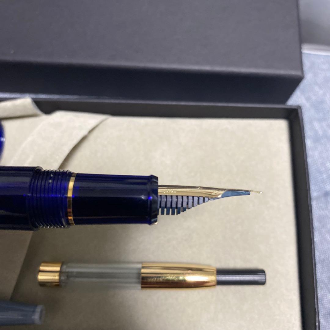 もちきちさん専用PLATINUM PNB-15000 シャルトルブルー　万年筆