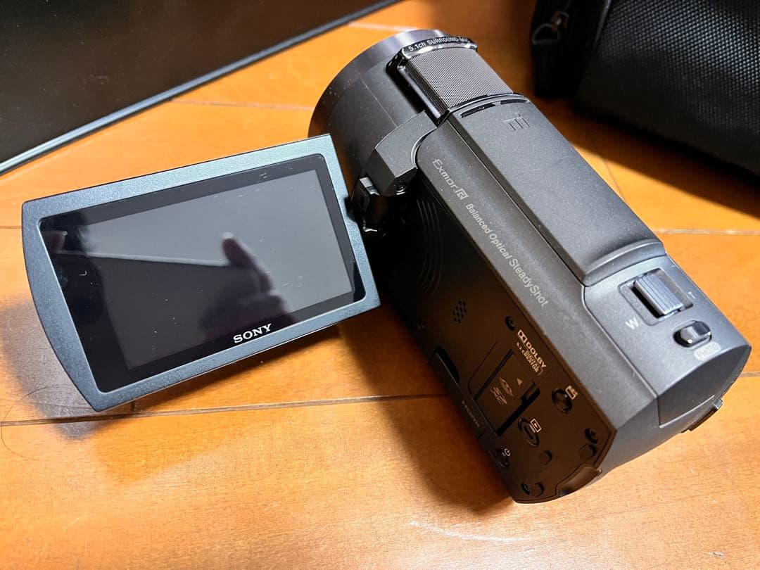 SONY FDR-AX45A ハンディカム 本体2台+予備バッテリー　その他