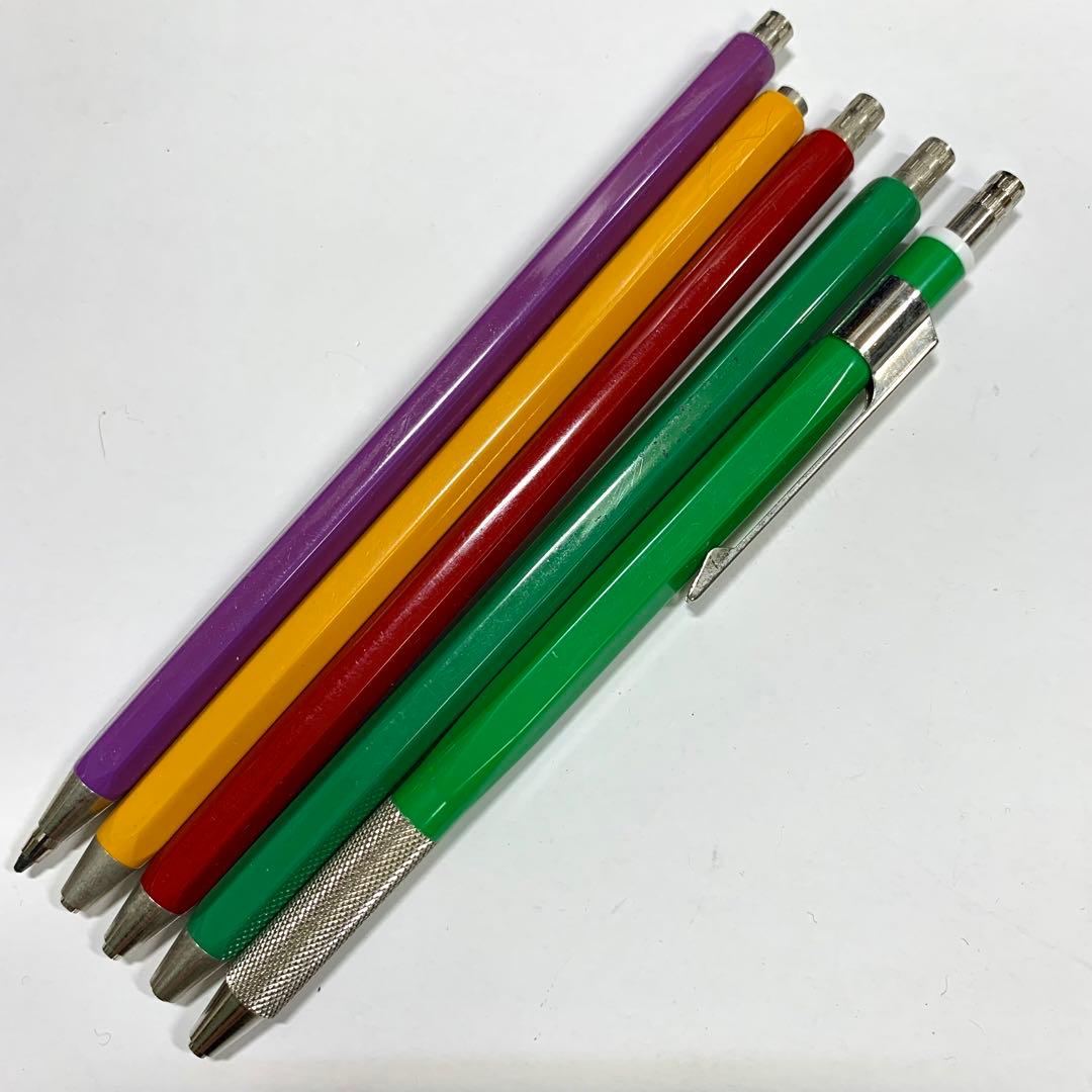廃番 KOH-I-NOR 5216 5219 ドロップ式 芯ホルダー 5本セット