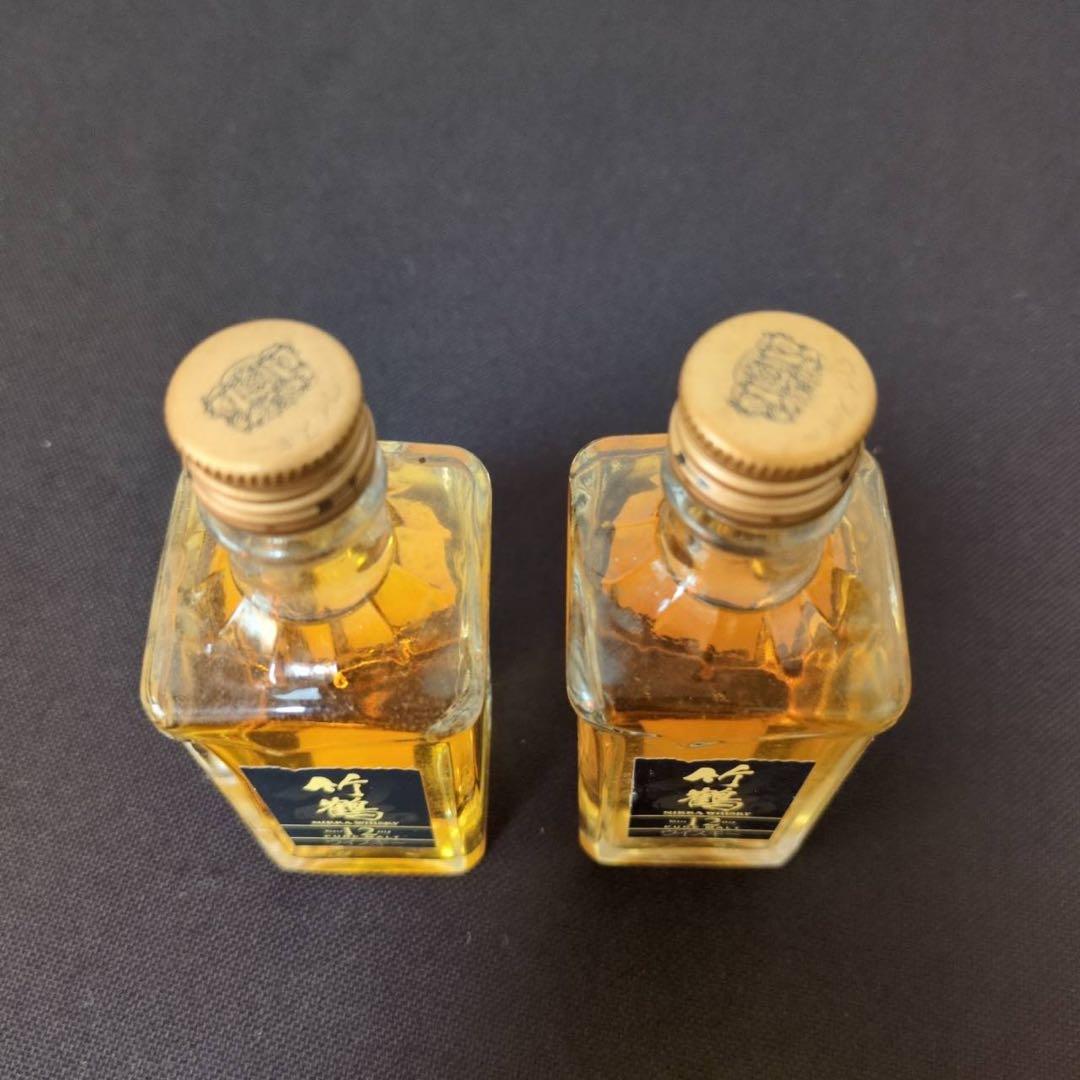【激レア】終売品 ニッカ 竹鶴 12年 ピュアモルト 50ml ミニチュアボトル