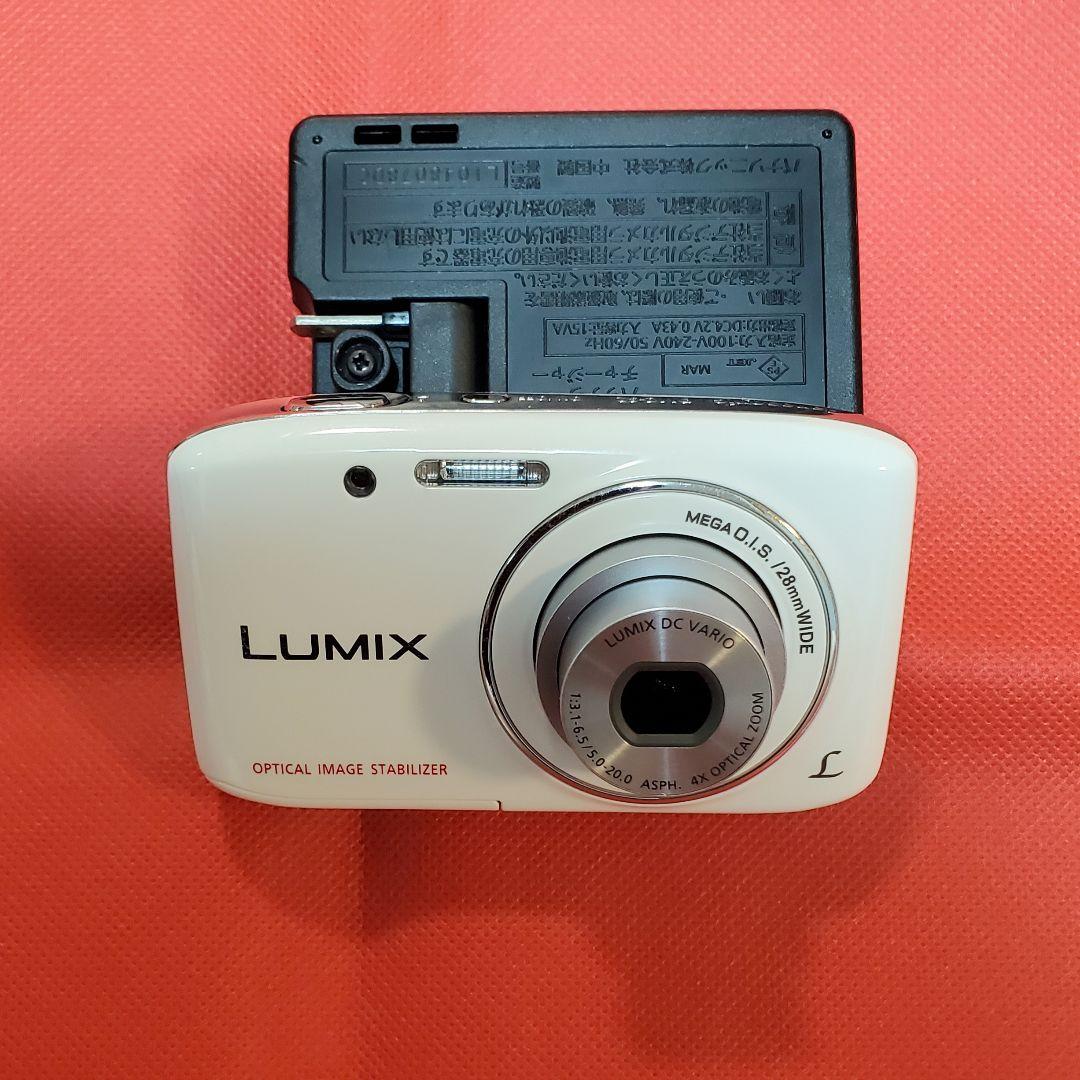 LUMIX DMC-S2 コンパクトデジタルカメラ 動作確認済　ホワイト