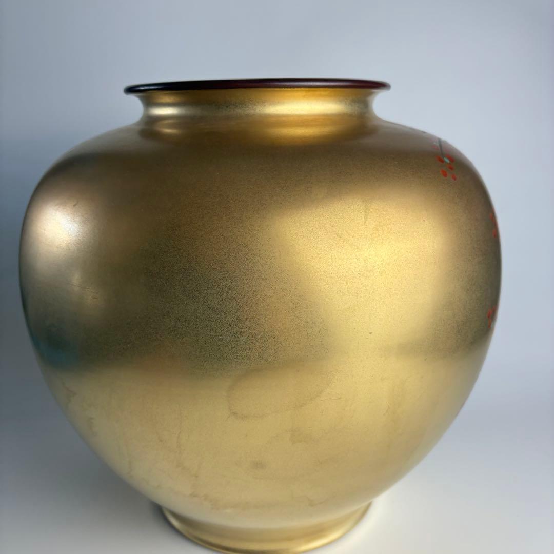 九谷 玉竜 花瓶 花入 花器 飾壺 陶瓷器 美術品 陶磁 華道具