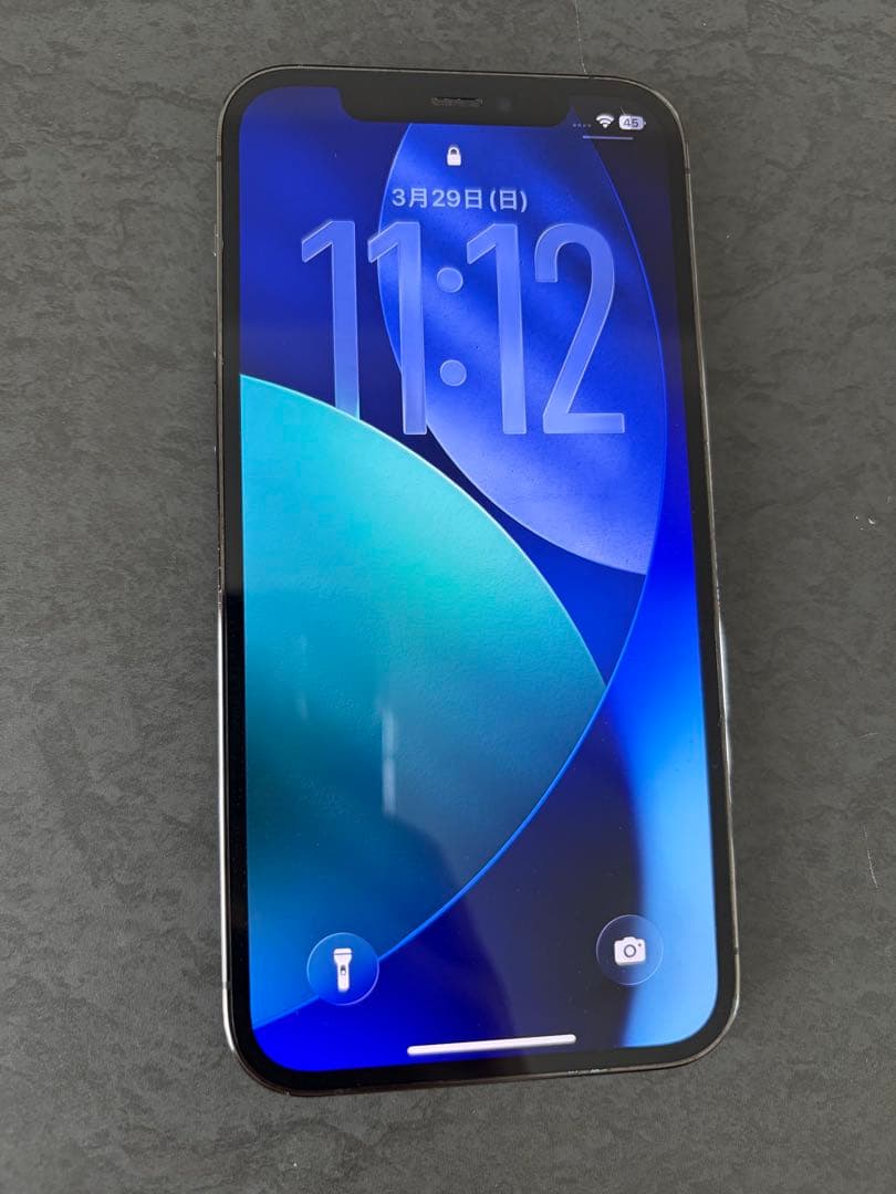 iPhone 12 pro 256GB グラファイト