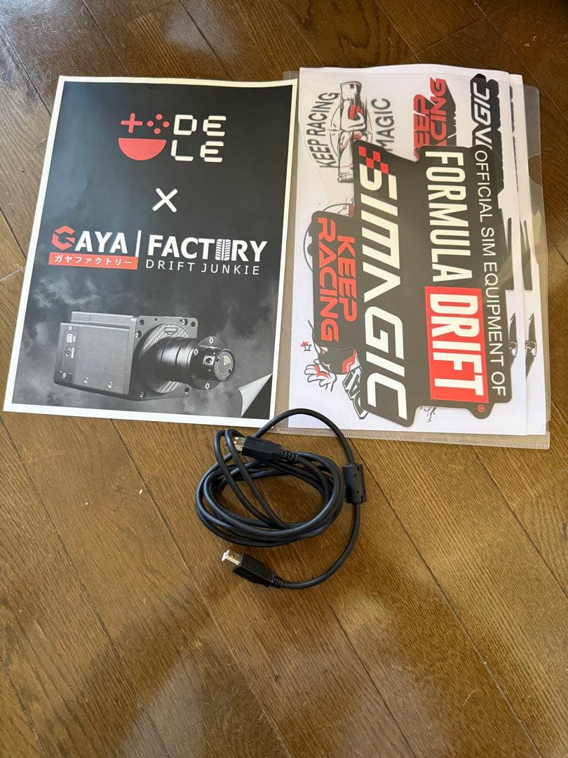 値下げ可　セッティングブック付　simagic alpha mini シマジック