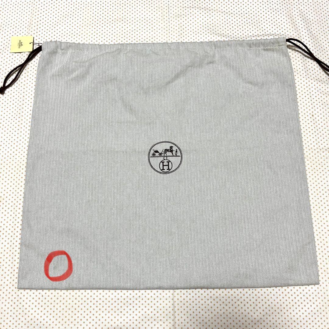 HERMES エルメス 巾着袋 ショップ袋 ショッパー 54×50センチ